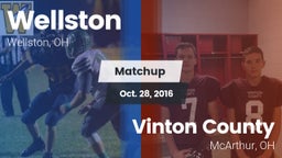 Matchup: Wellston vs. Vinton County  2016