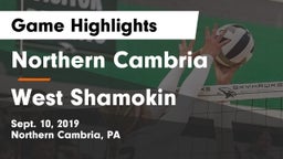 Northern Cambria  vs West Shamokin  Game Highlights - Sept. 10, 2019