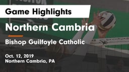 Northern Cambria  vs Bishop Guilfoyle Catholic  Game Highlights - Oct. 12, 2019