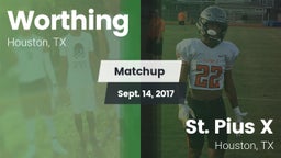 Matchup: Worthing vs. St. Pius X  2017