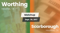 Matchup: Worthing vs. Scarborough  2017