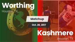 Matchup: Worthing vs. Kashmere  2017