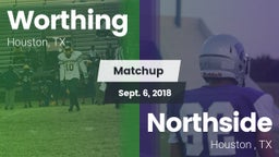 Matchup: Worthing vs. Northside  2018