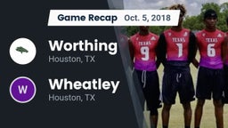 Recap: Worthing  vs. Wheatley  2018