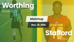 Matchup: Worthing vs. Stafford  2018