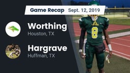 Recap: Worthing  vs. Hargrave  2019