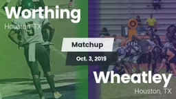 Matchup: Worthing vs. Wheatley  2019