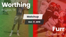 Matchup: Worthing vs. Furr  2019