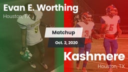 Matchup: Worthing vs. Kashmere  2020