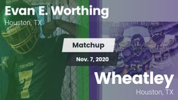 Matchup: Worthing vs. Wheatley  2020