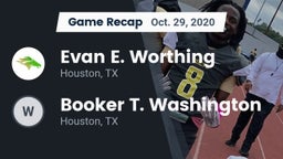 Recap: Evan E. Worthing  vs. Booker T. Washington  2020