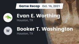 Recap: Evan E. Worthing  vs. Booker T. Washington  2021
