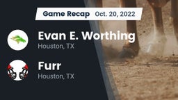 Recap: Evan E. Worthing  vs. Furr  2022