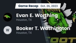 Recap: Evan E. Worthing  vs. Booker T. Washington  2023