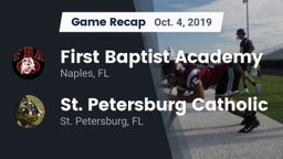 Recap: First Baptist Academy  vs. St. Petersburg Catholic  2019