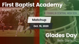 Matchup: First Baptist Academ vs. Glades Day  2020