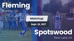 Matchup: Fleming vs. Spotswood  2017