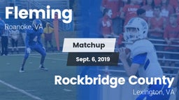 Matchup: Fleming vs. Rockbridge County  2019