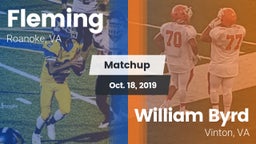 Matchup: Fleming vs. William Byrd  2019