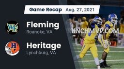 Recap: Fleming  vs. Heritage  2021