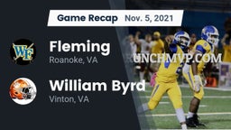 Recap: Fleming  vs. William Byrd  2021