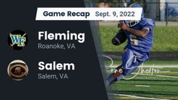 Recap: Fleming  vs. Salem  2022