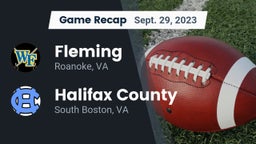 Recap: Fleming  vs. Halifax County  2023