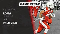 Recap: Roma  vs. Palmview  2016