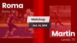 Matchup: Roma vs. Martin  2016