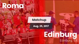 Matchup: Roma vs. Edinburg  2017