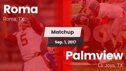 Matchup: Roma vs. Palmview  2017