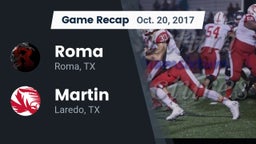 Recap: Roma  vs. Martin  2017
