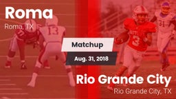 Matchup: Roma vs. Rio Grande City  2018