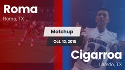 Matchup: Roma vs. Cigarroa  2018