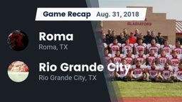 Recap: Roma  vs. Rio Grande City  2018