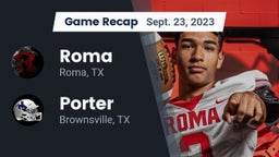 Recap: Roma  vs. Porter  2023