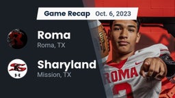 Recap: Roma  vs. Sharyland  2023