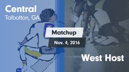 Matchup: Central vs. West Host 2016