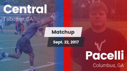 Matchup: Central vs. Pacelli  2017