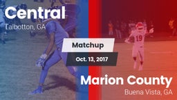 Matchup: Central vs. Marion County  2017