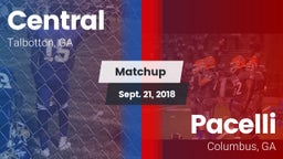 Matchup: Central vs. Pacelli  2018