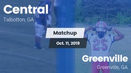Matchup: Central vs. Greenville  2019