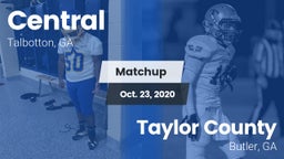 Matchup: Central vs. Taylor County  2020