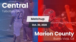Matchup: Central vs. Marion County  2020