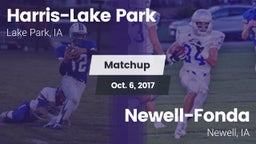 Matchup: Harris-Lake Park vs. Newell-Fonda  2017