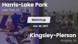 Matchup: Harris-Lake Park vs. Kingsley-Pierson  2017