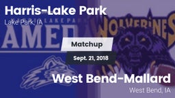 Matchup: Harris-Lake Park vs. West Bend-Mallard  2018