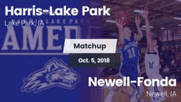 Matchup: Harris-Lake Park vs. Newell-Fonda  2018
