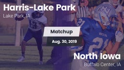 Matchup: Harris-Lake Park vs. North Iowa  2019