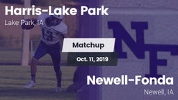 Matchup: Harris-Lake Park vs. Newell-Fonda  2019
